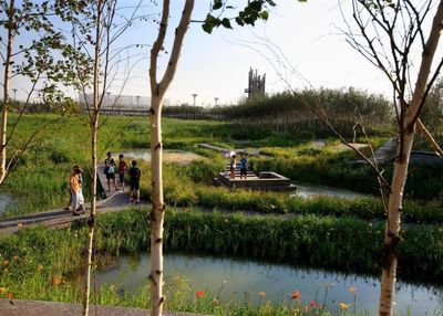 城市小型人工濕地公園案例研究 基于“人工濕地”技術(shù)的生態(tài)盆景